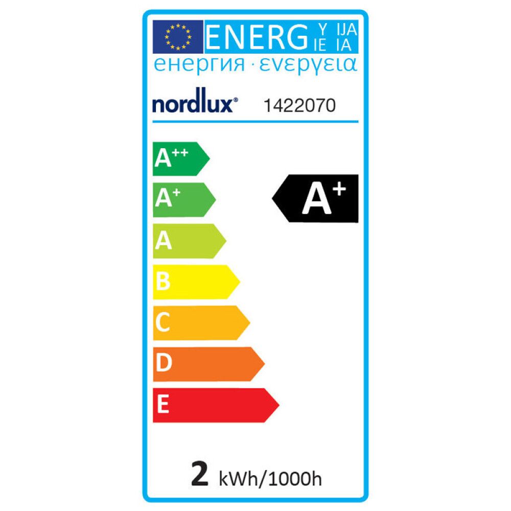 LED skrautpera Avra Stripes amber E27 Ø12,5 cm