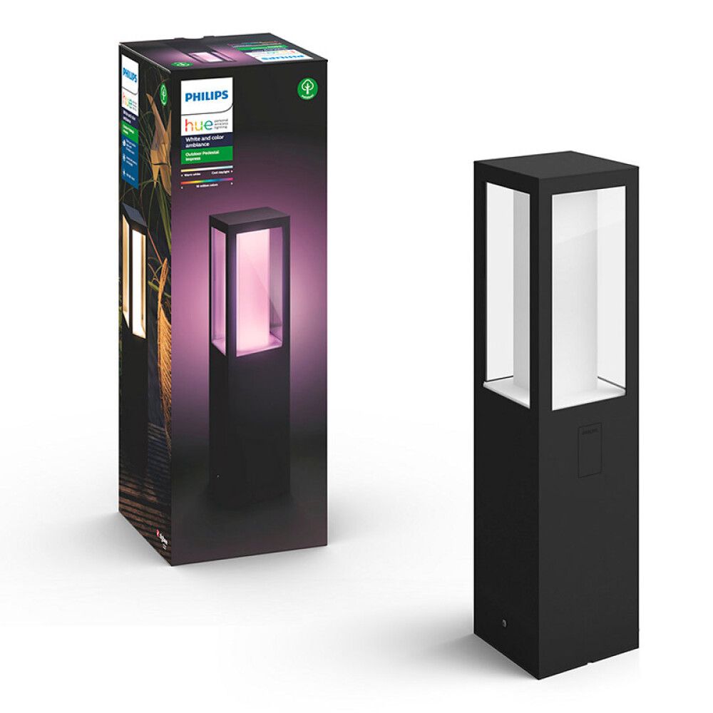 Garðljós LED Impress 8W Philips Hue 40 cm