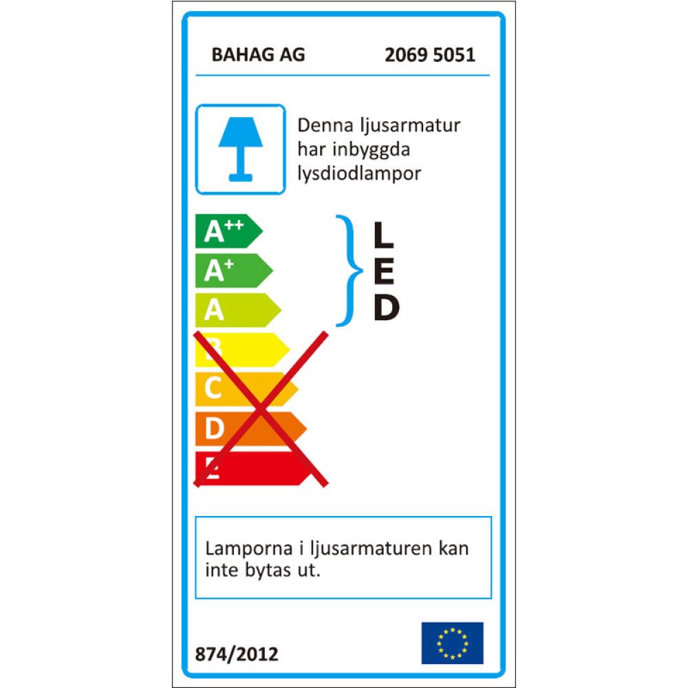 Ledlistar 8,8W 4x40cm Tween Light RGN