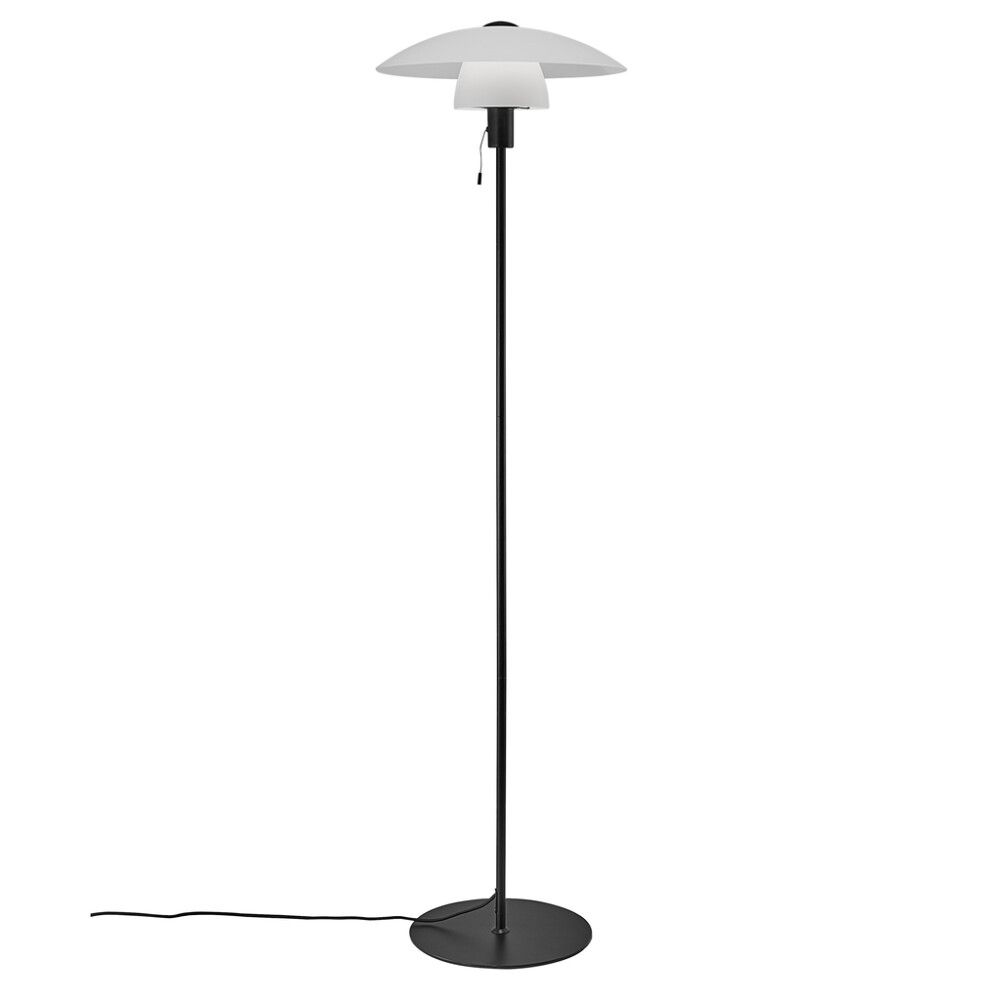 Gólflampi E27 Verona svartur 150 cm