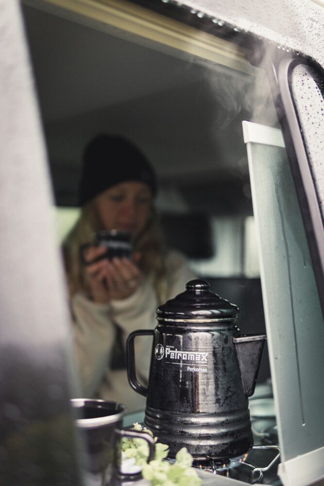 Kaffikanna Perkomax stál Petromax svört