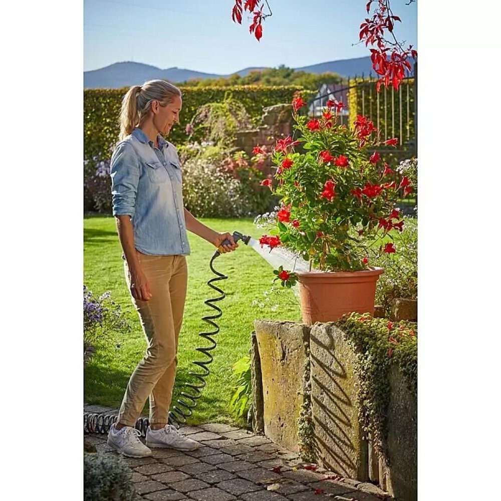 Garðslanga 15m með vatnsbyssu Neptun