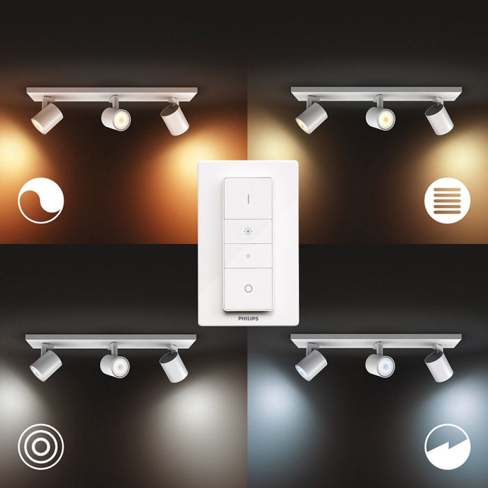 Kastarar 3xGU10 Runner Philips hue