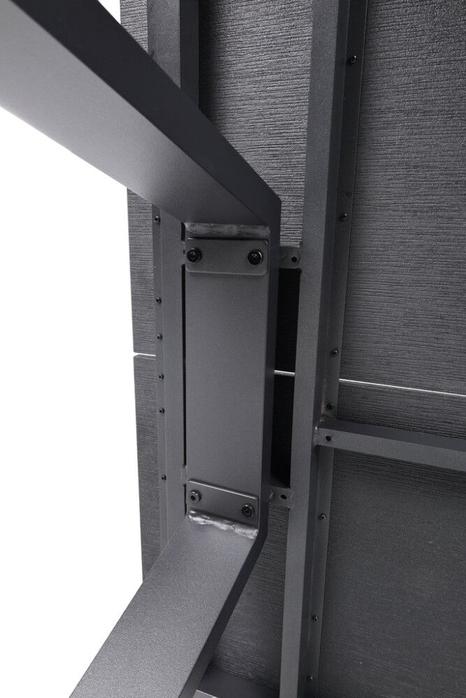 Garðborð Cathrine 220x100cm grátt