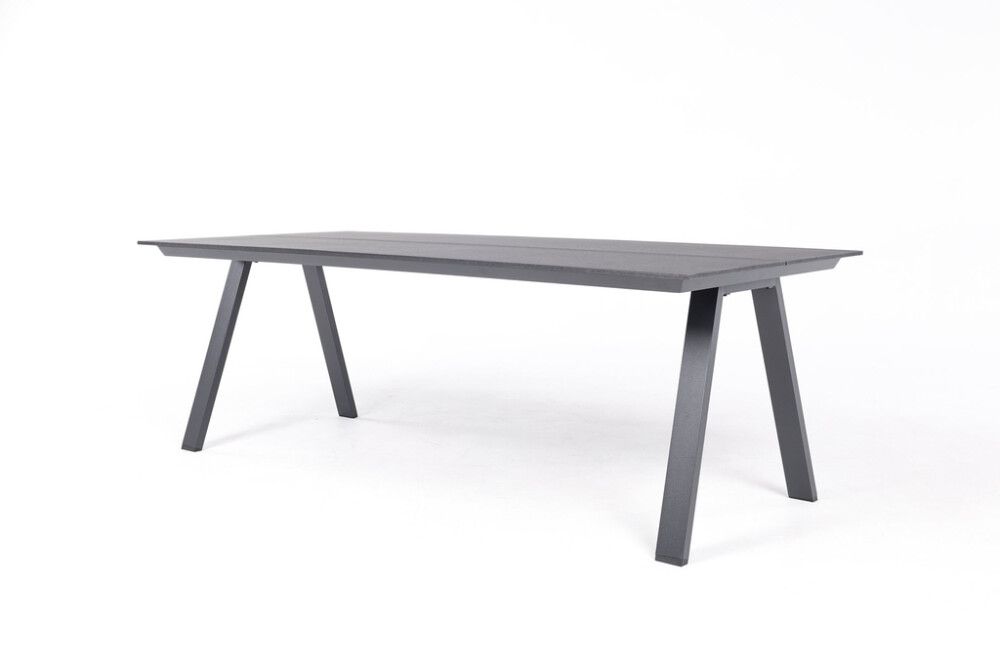 Garðborð Cathrine 220x100cm grátt