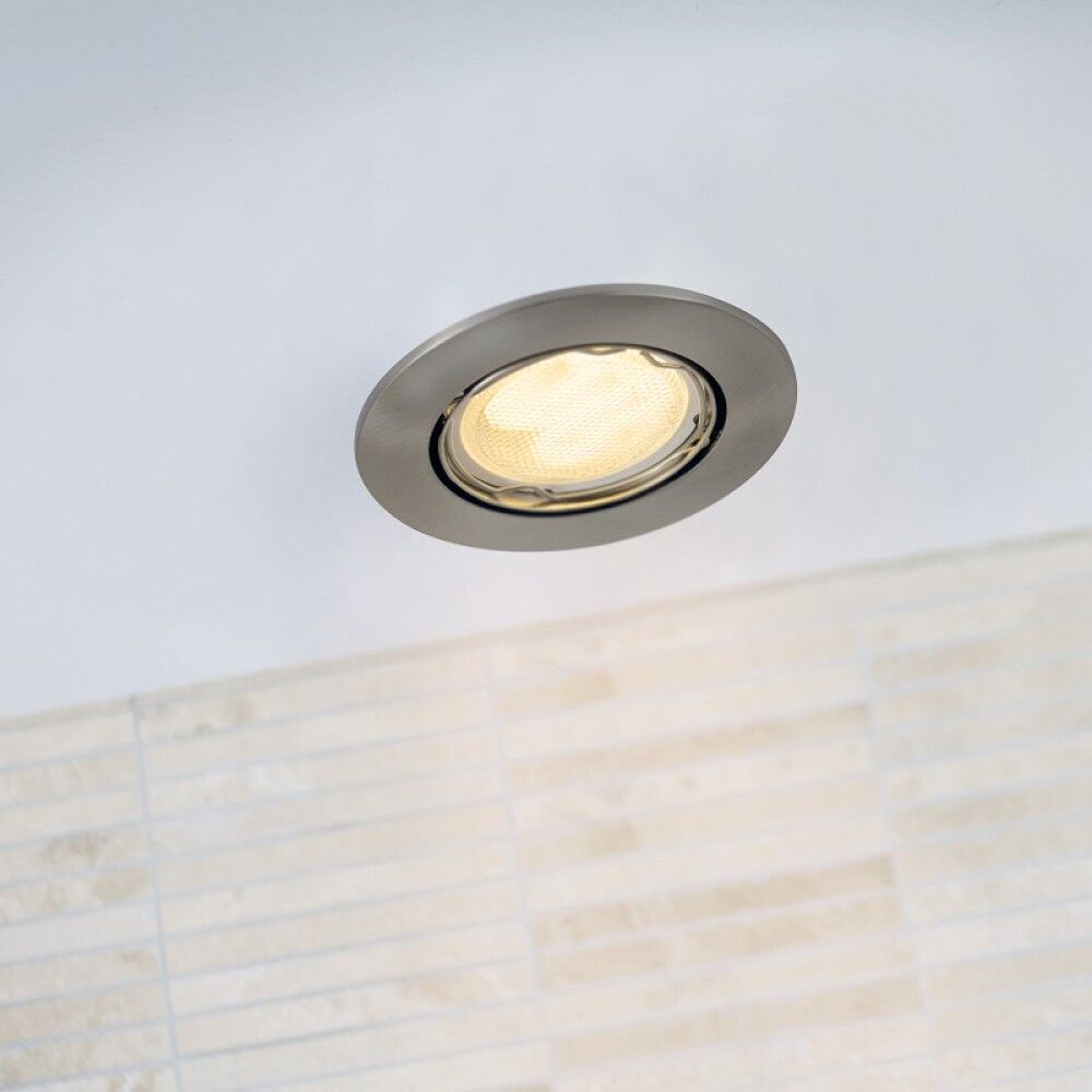 Innfeldur kastari GU10 Mixit Pro stál Ø8,5 cm