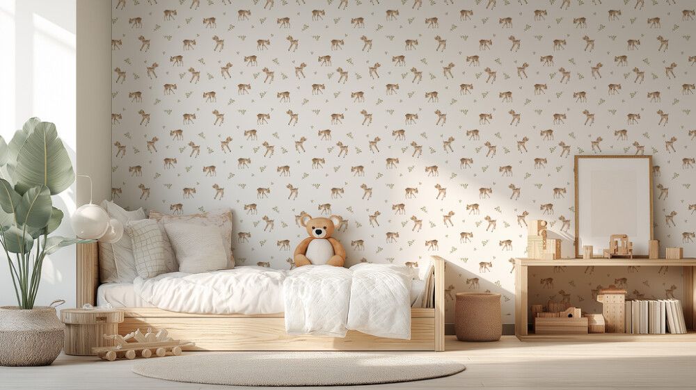 Hljóðvistarmynd dádýr 3600x2420x20 mm InEx