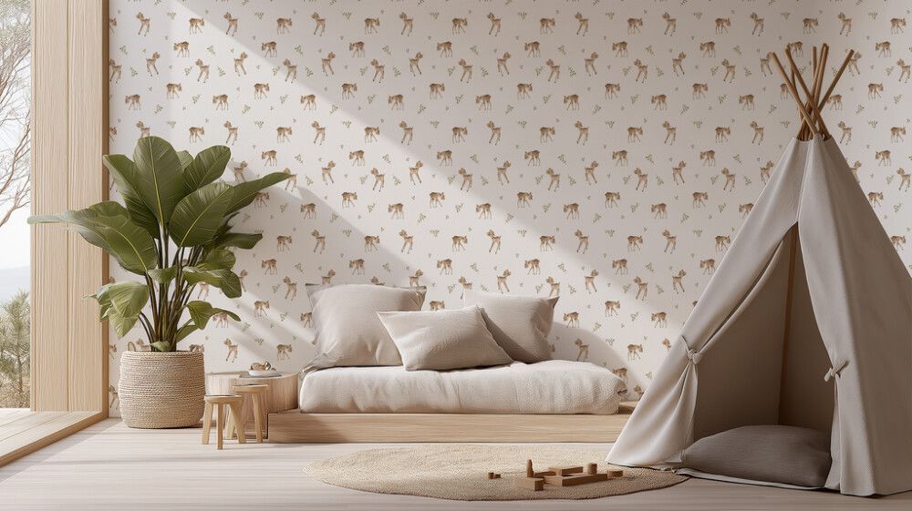 Hljóðvistarmynd dádýr 4200x2420x20 mm InEx