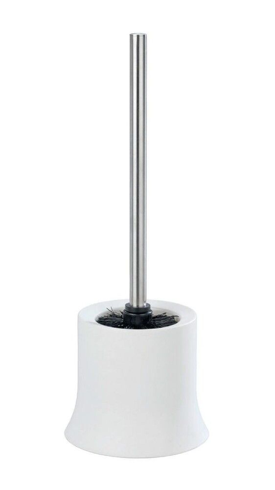 Krósettbursti Wenko Basic stál/hvítur