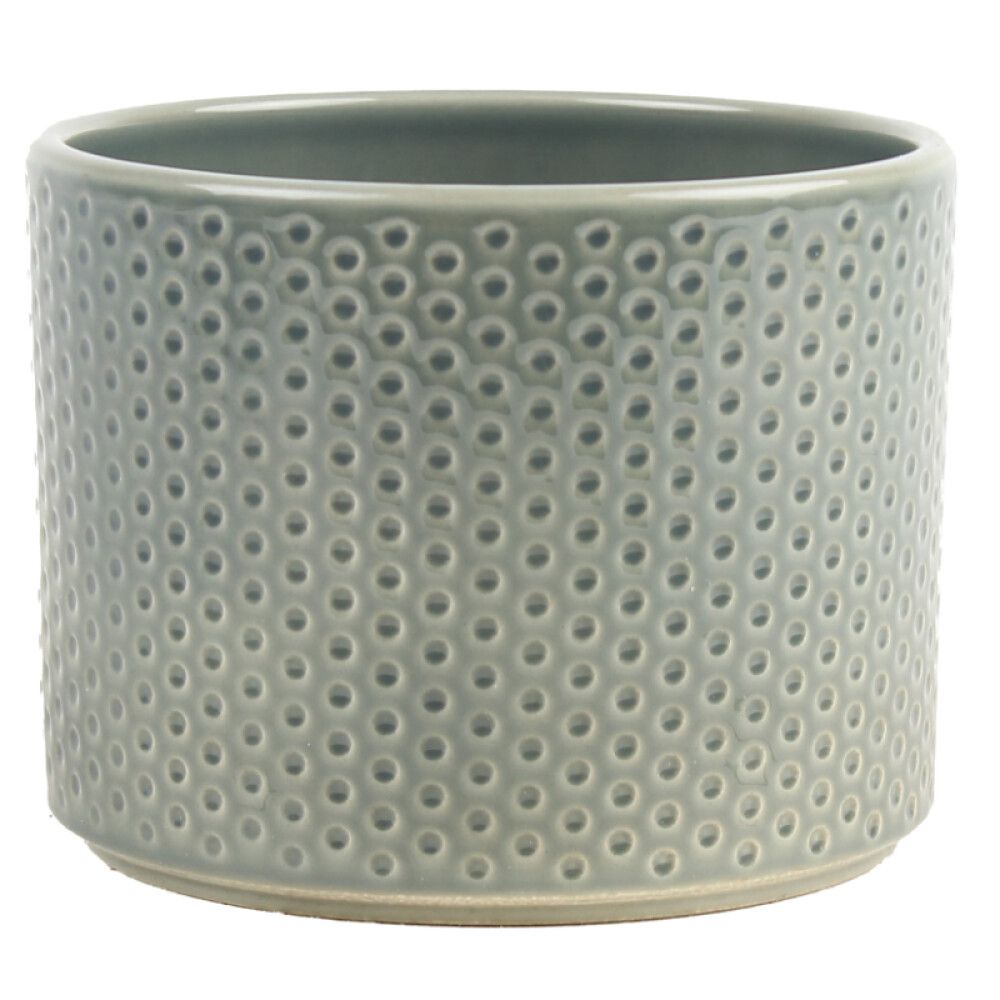 Blómapottur Spots Ø21cm Scan-Pot grágrænn