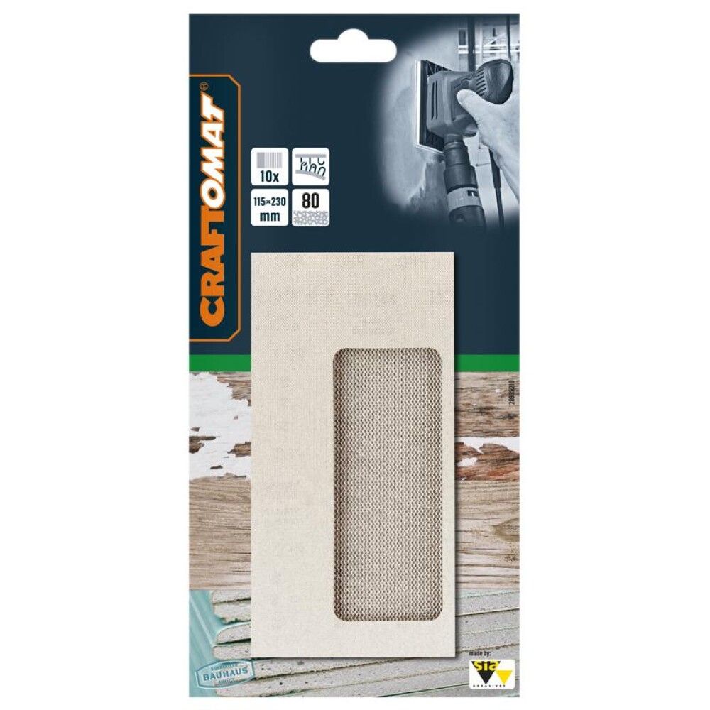 Slípinet K80 115x230mm Craftomat