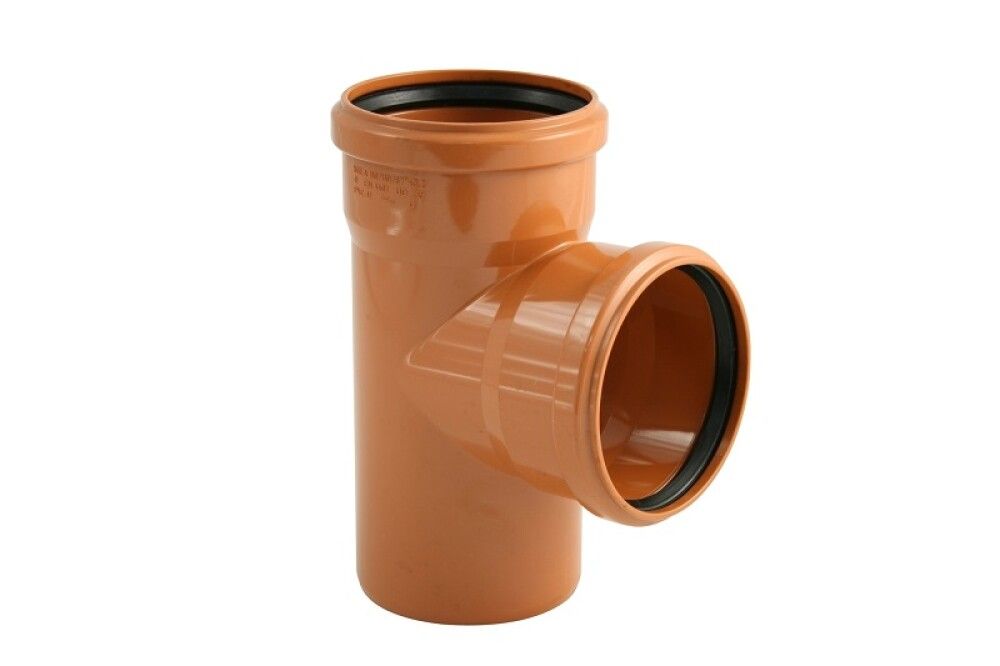 Grein PVC Ø110/110mm 87,5°