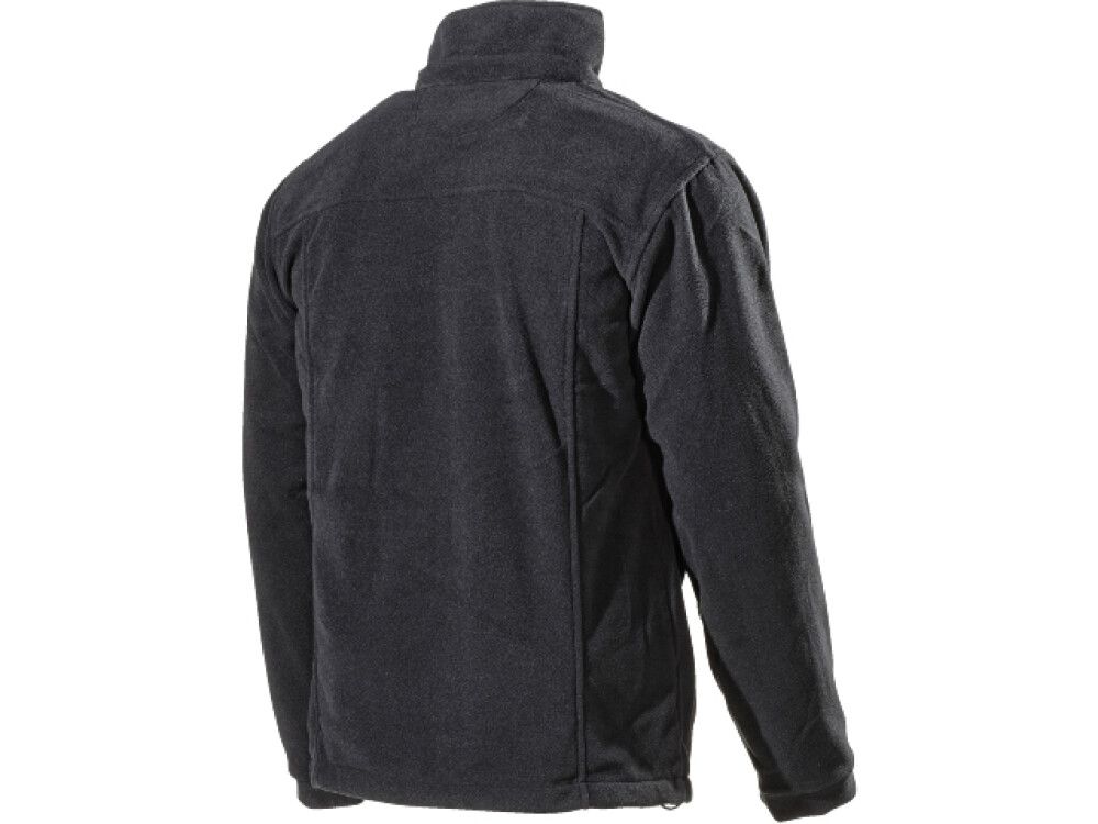 Flíspeysa str. M svört 687P