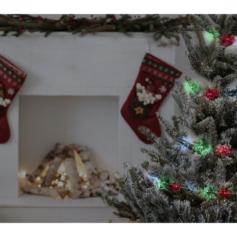 Ljósasería 200 RGB LED Globo 16,9m