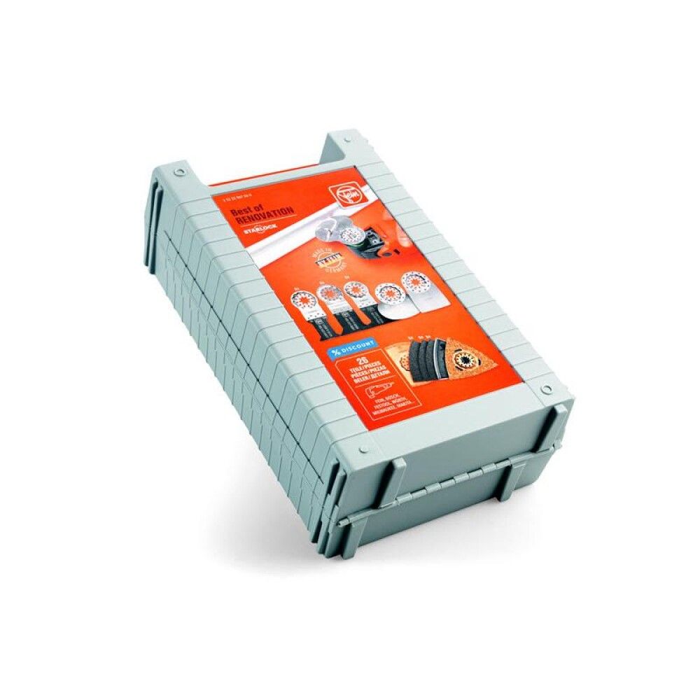 Aukahlutasett fyrir fjölverkfæri Fein 26stk