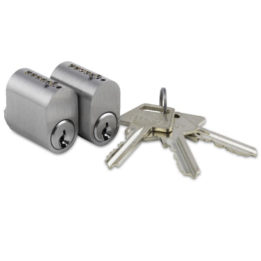 Sílinder 2 stk með innbrotsvörn Jasa