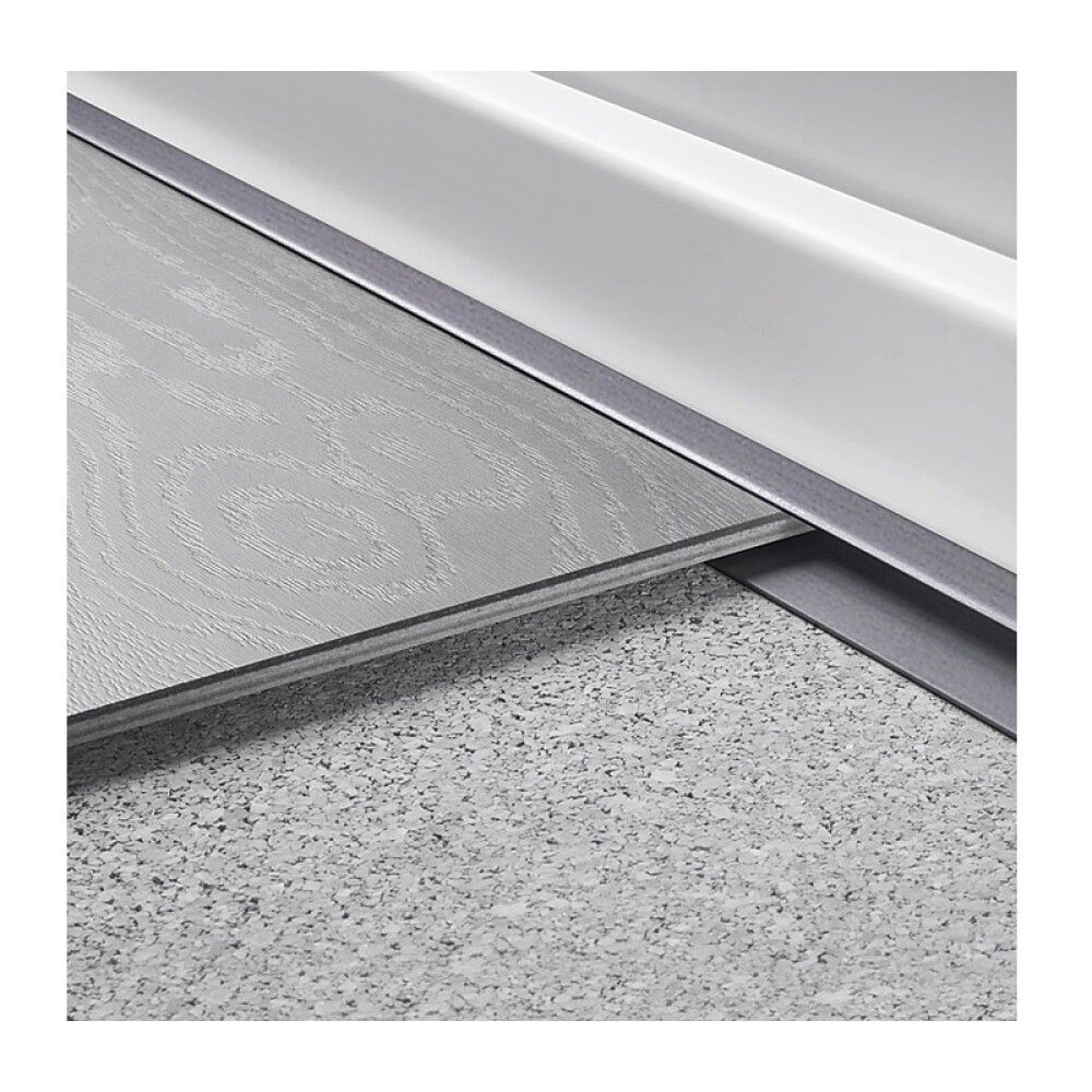 Endanef U-prófíll 270x2,8x0,85cm Logoclic rústfrítt stál