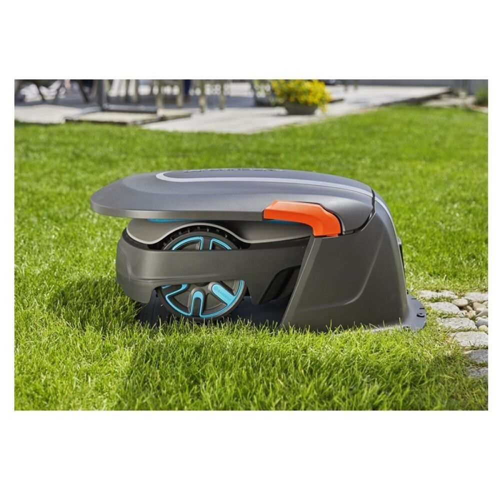 Skýli fyrir slátturóbot Gardena