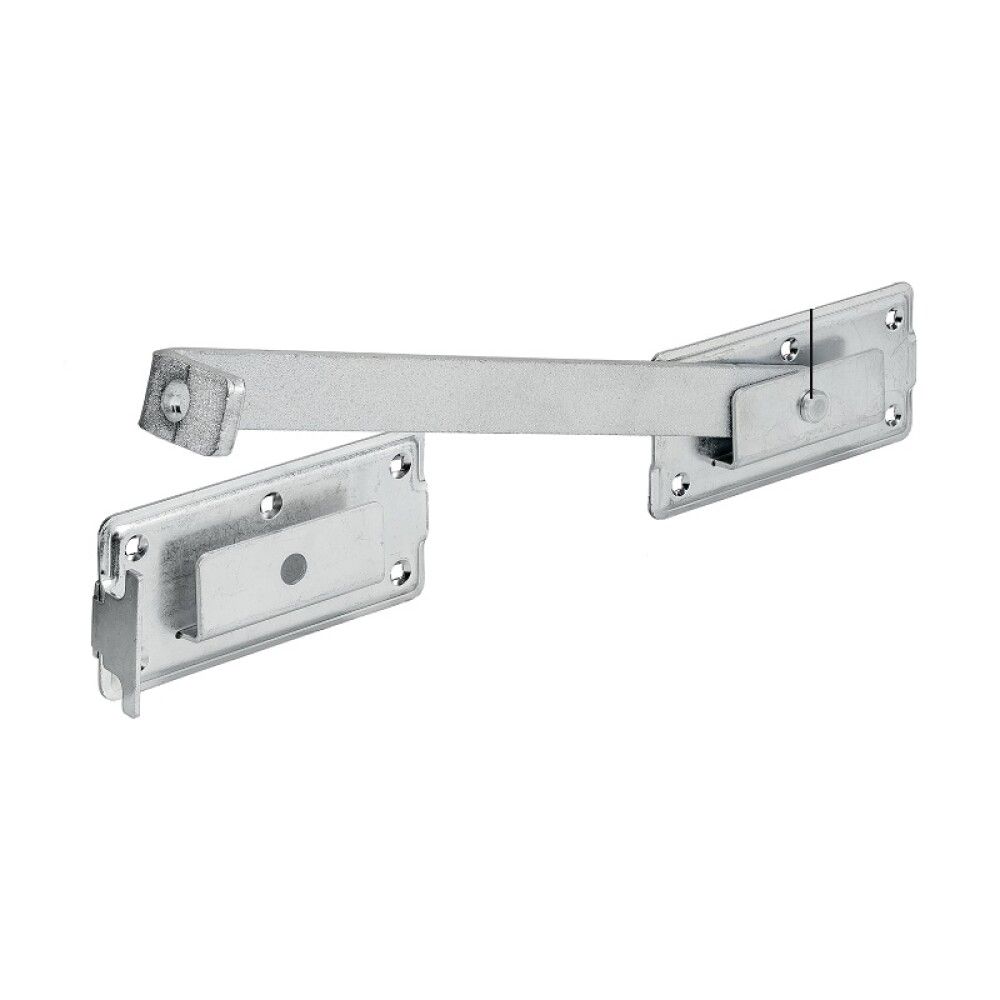 Hespa fyrir tvöfalda hurð 340x180mm Vormann galv.