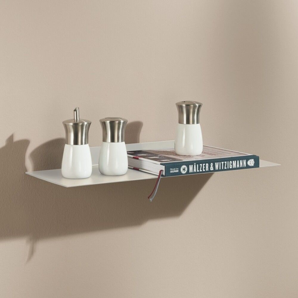 Hilla 600x200x45 mm Dolle SHELF+ Katana hvít