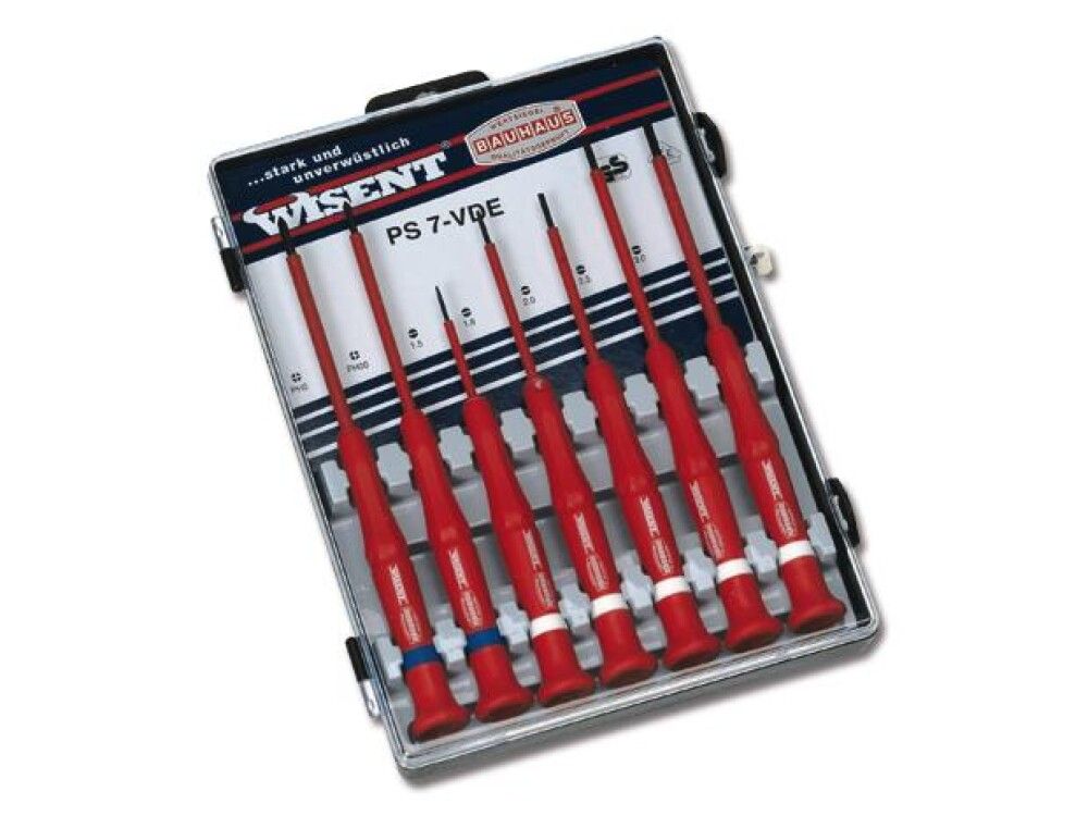 Skrúfjárnasett VDE 7 stk Wisent