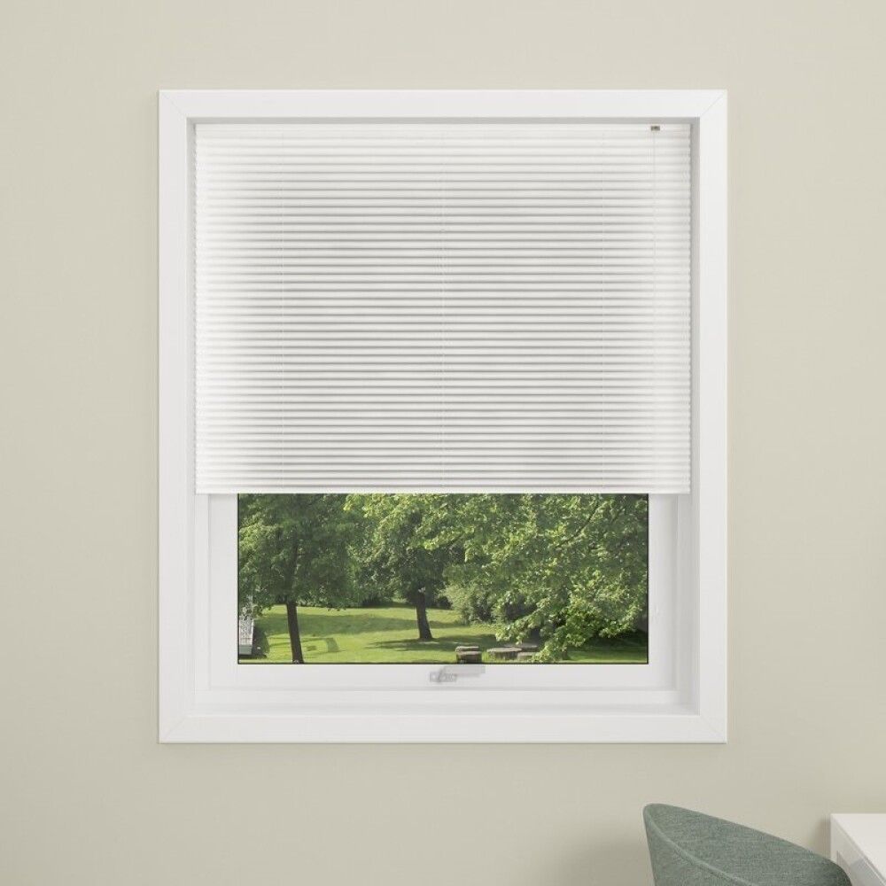 Plíseruð gardína 80x210 cm Debel London hvít