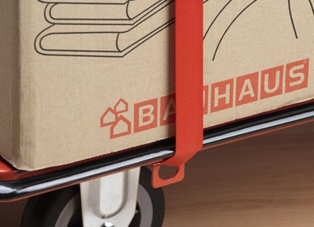 Flutningavagn samanbrjótanlegur hámark 150 kg 8" hjól