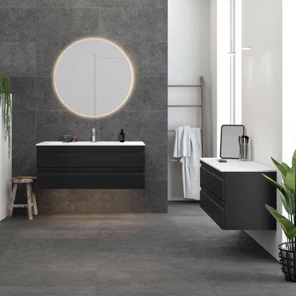 Spegill LED Ø90cm Corona