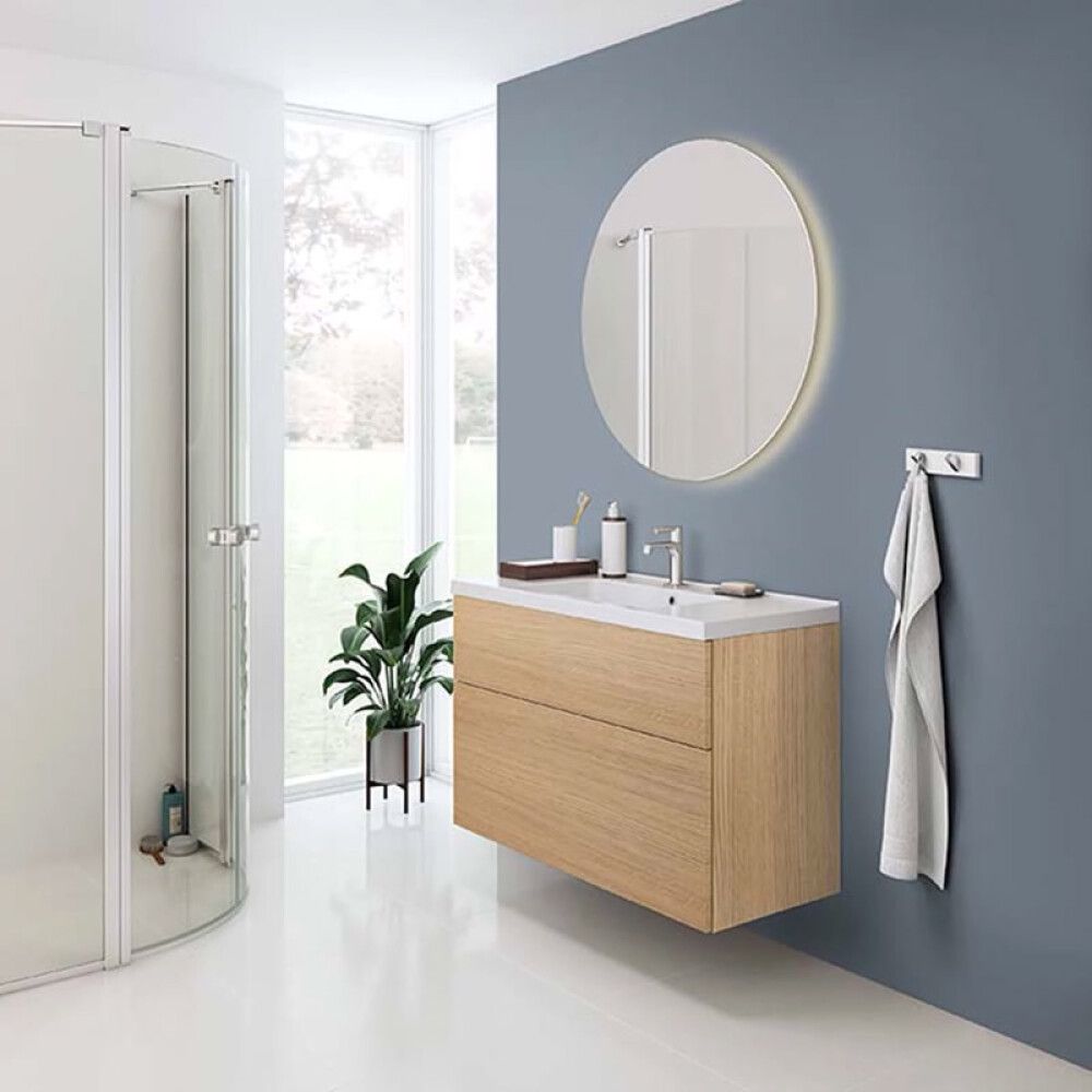 Spegill LED Ø90cm Corona