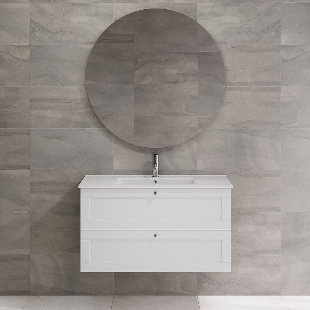 Spegill hringlaga 100 cm Skärgård