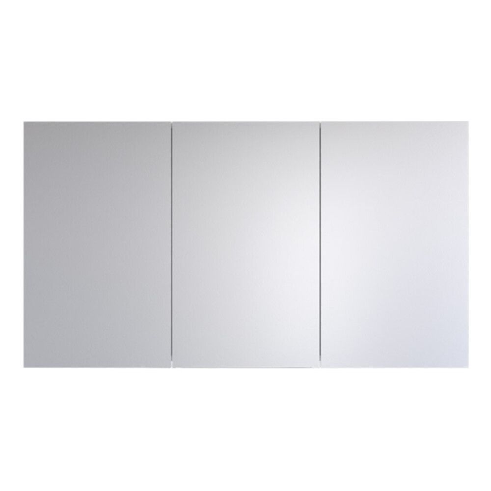 Speglaskápur grár viður 120x65 Svanholm