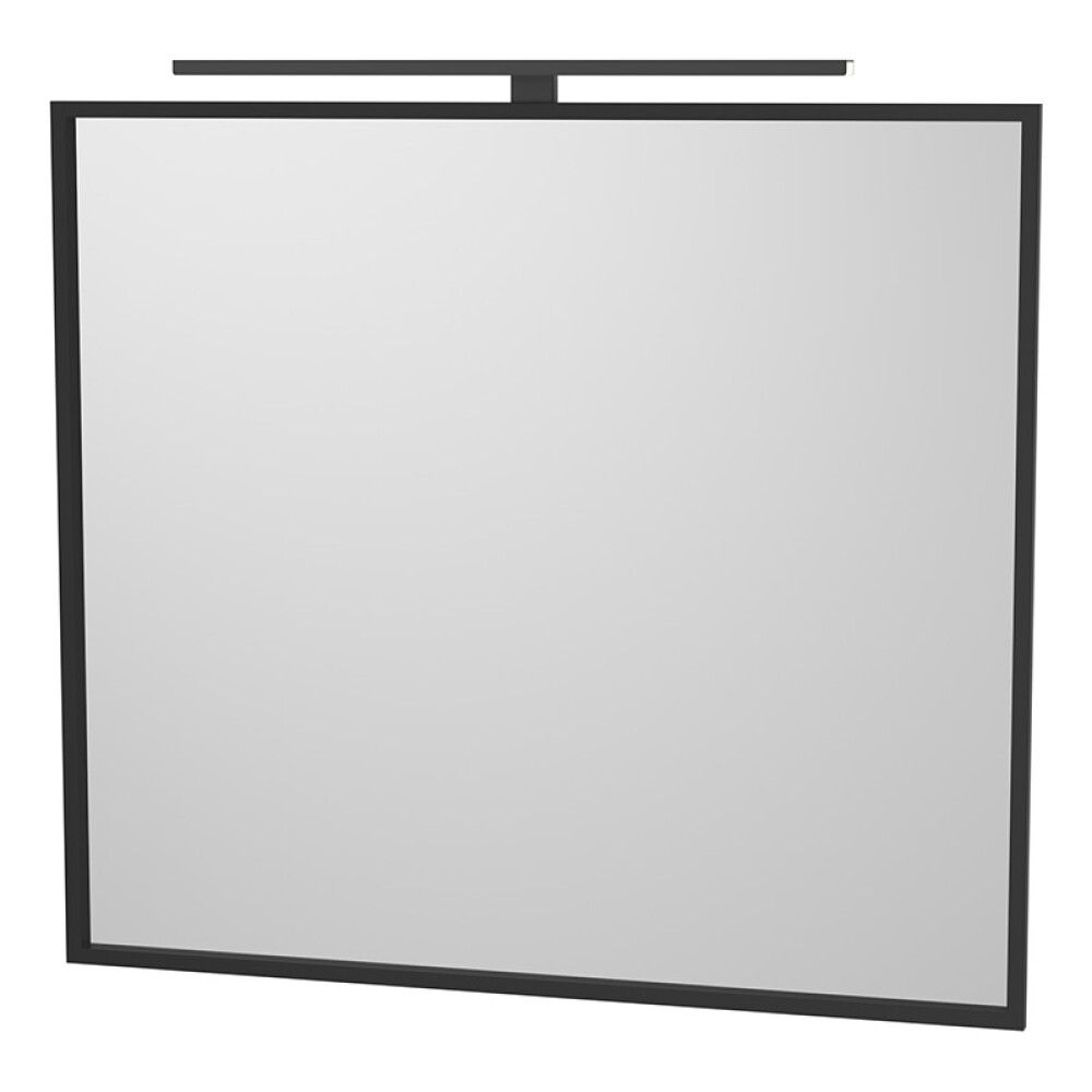 Spegill svartur rammi 90x80 Skärgård