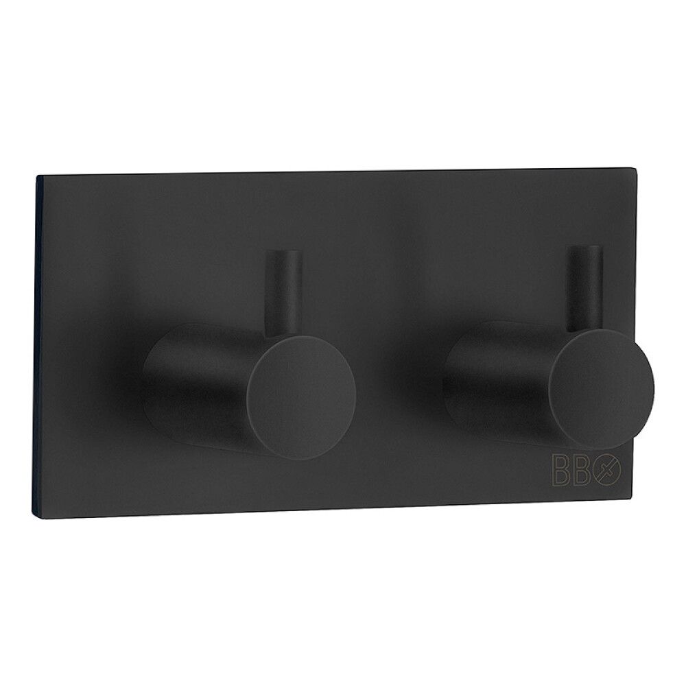 Snagi tvöfaldur Beskagsboden límdur matt svartur