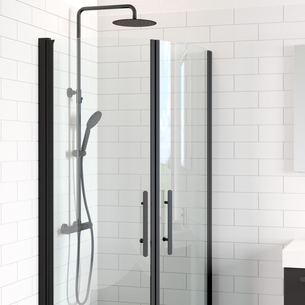 Sturtusett Dueodde Ø39,5 cm matt svart 118 cm Skärgård