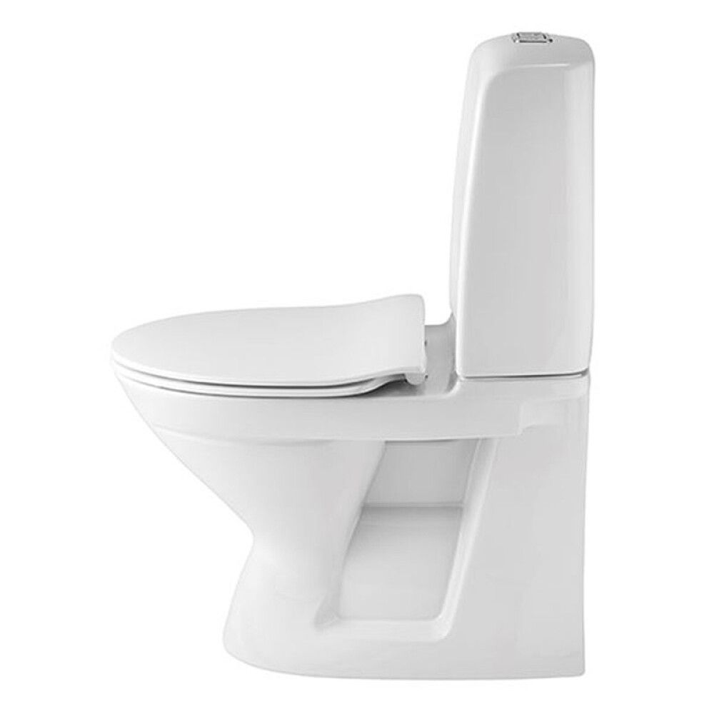 Salernisseta hæglokandi Sign Art hvít