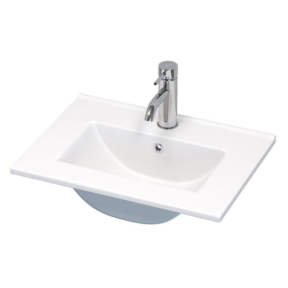 Handlaug 51x36,5 cm Svanholm Lensvik háglans hvít