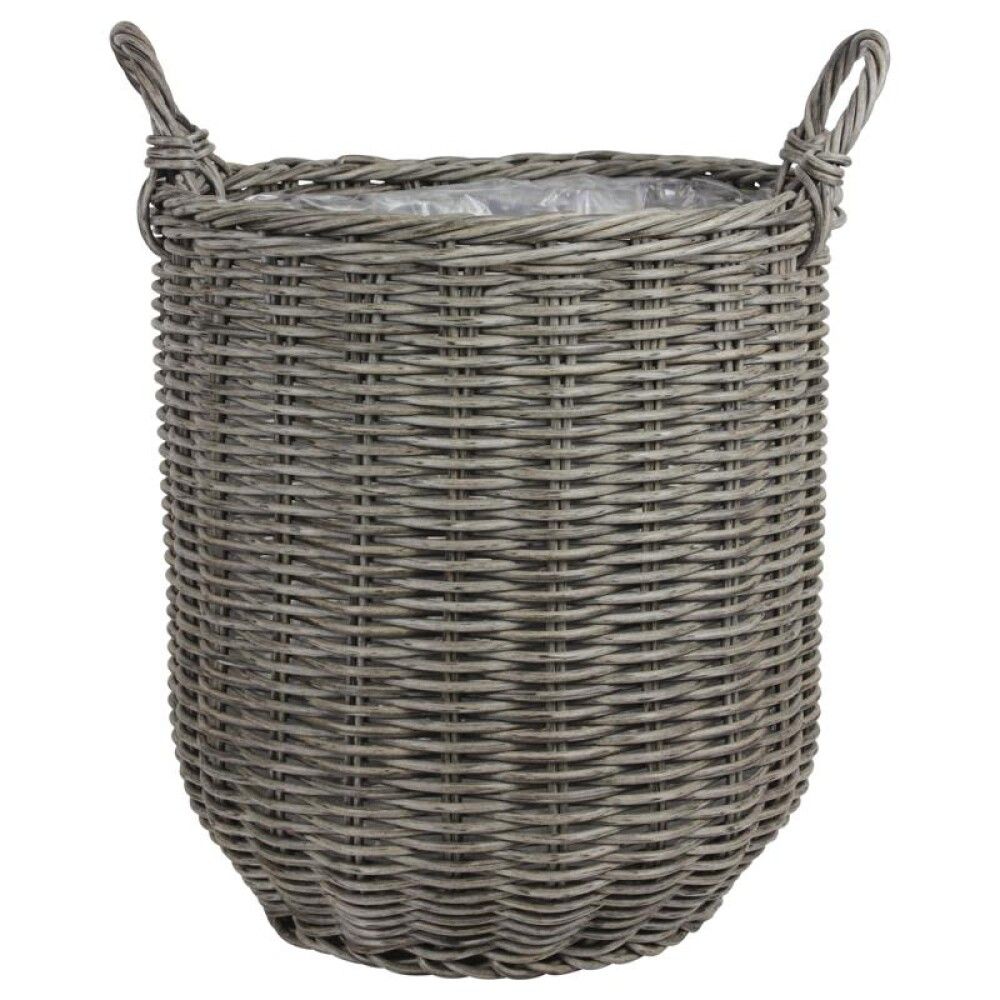 Blómapottur rattan Ø34cm Scan-Pot