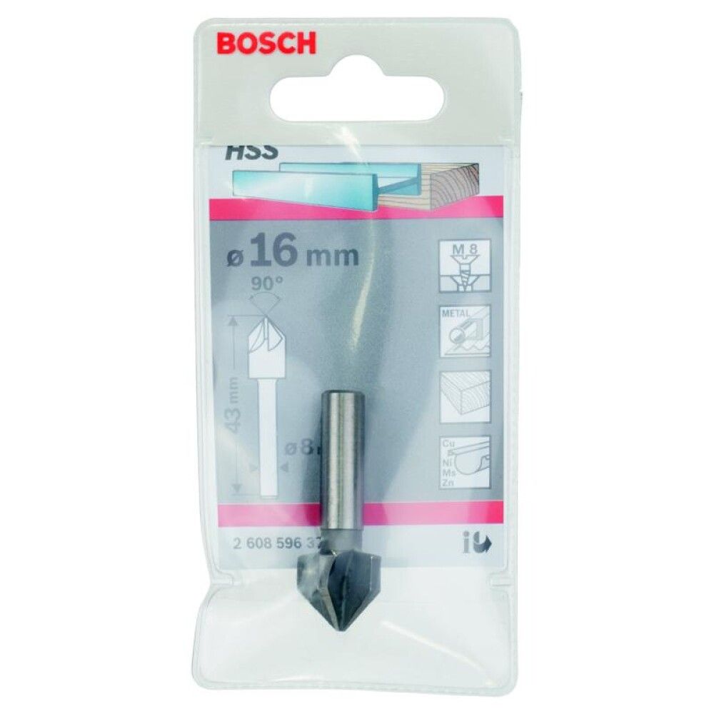 Úrsnarari 16 mm 90° Bosch Hex
