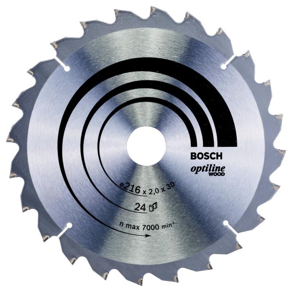 Hjólsagarblað 216x30 24T Bosch