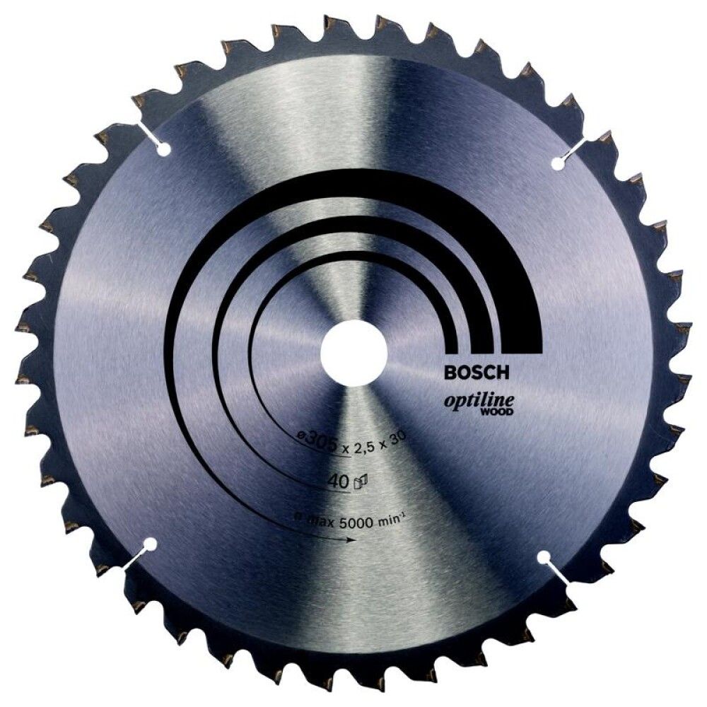 Hjólsagarblað 305x30 40T Bosch Optiline