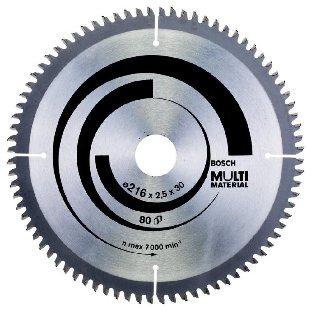 Hjólsagarblað 216x30 80T Bosch Multi Material