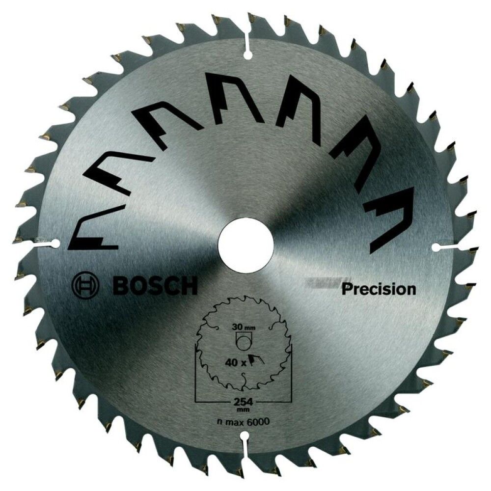 Hjólsagarblað 254x30 40T Bosch Precision