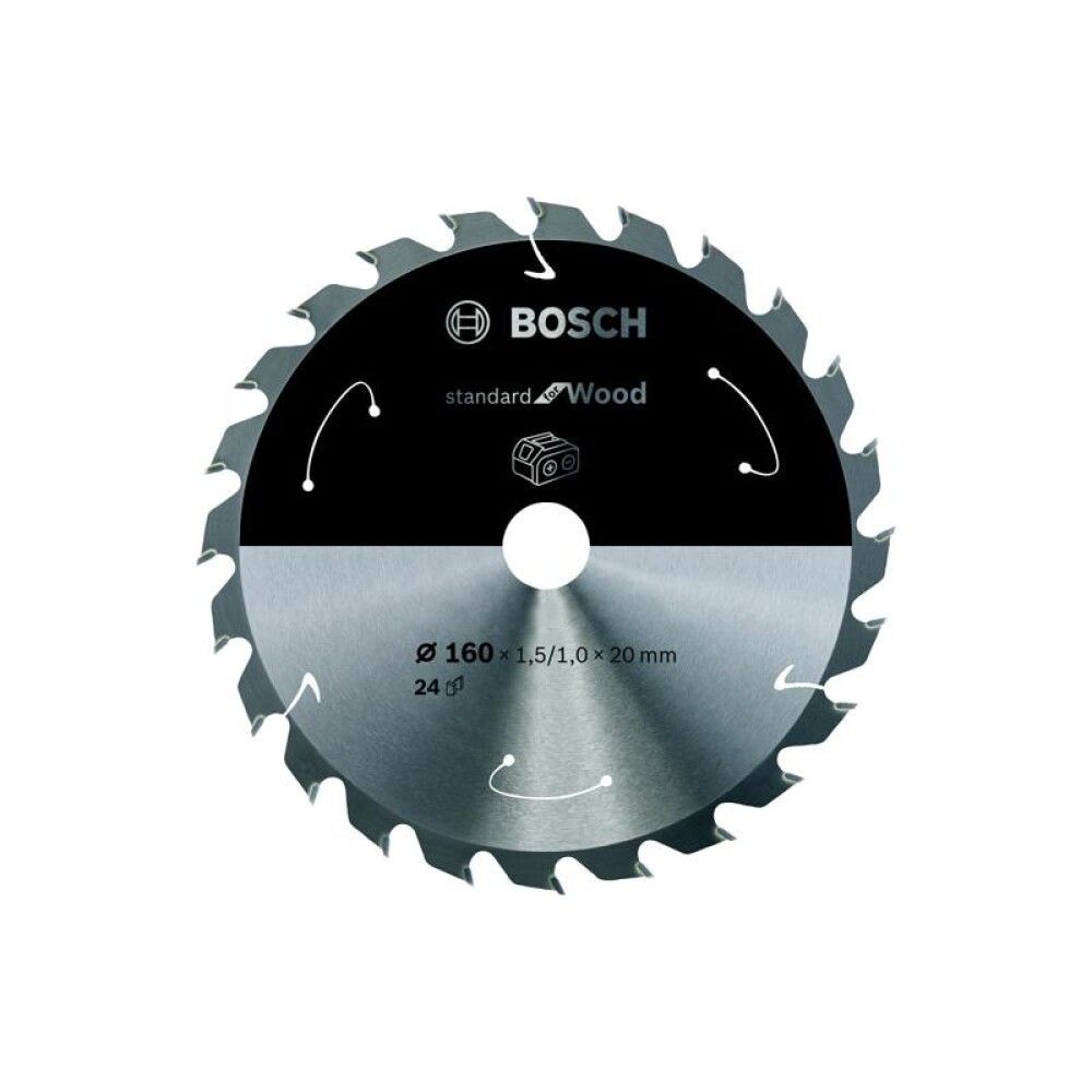 Hjólsagarblað 160x20 24T Bosch Standard Wood