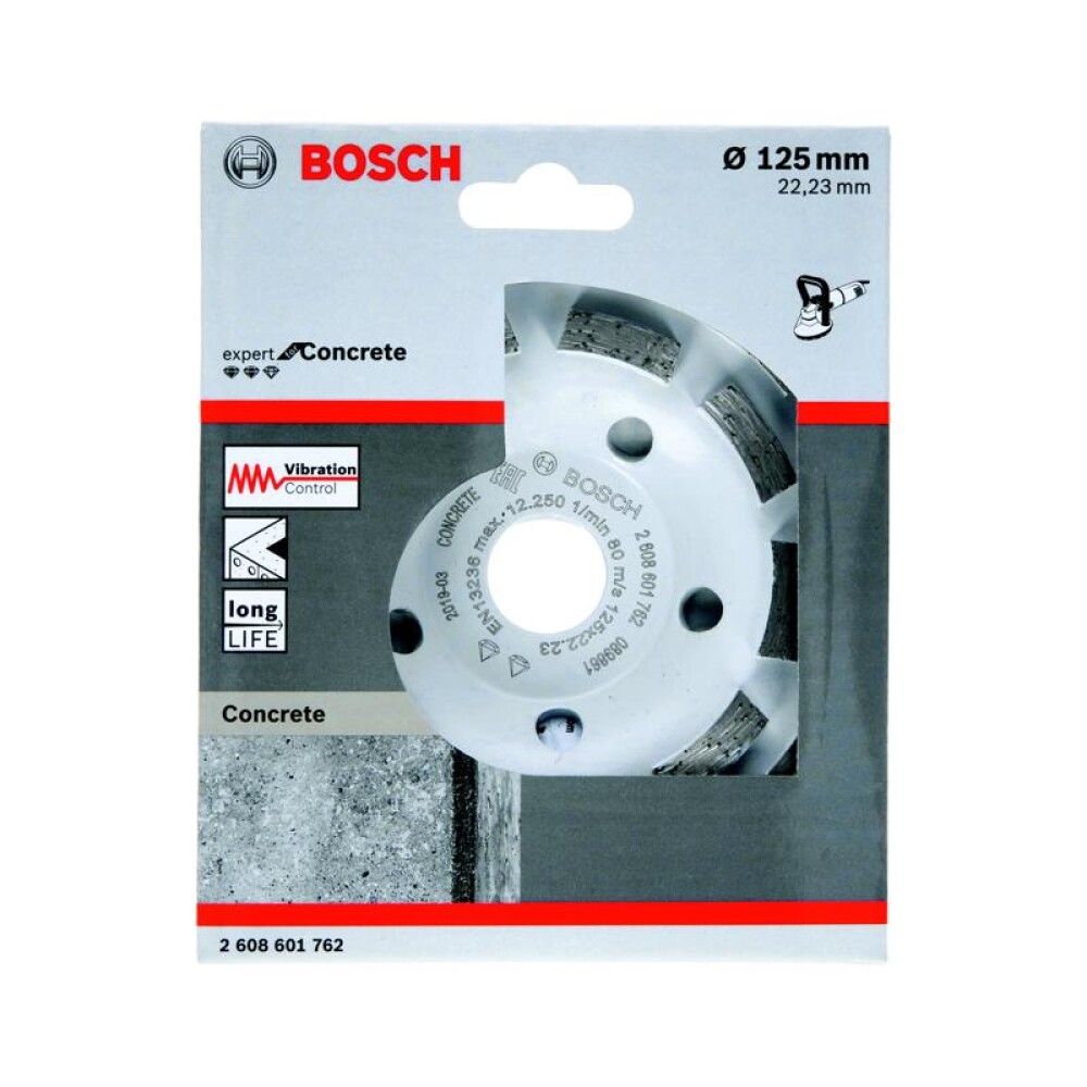 Slípiskífa demants fyrir stein125x22mm Bosch