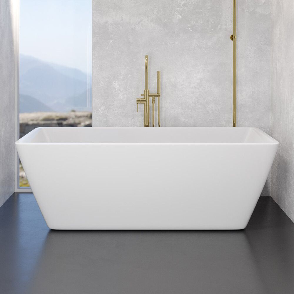 Baðkar frístandandi Camaruge Marstrand 170x75 cm hvítt