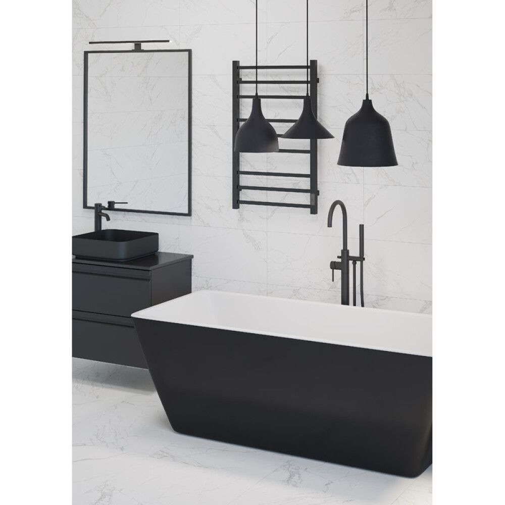 Baðkar frístandandi Camaruge Marstrand 170x75 cm svart