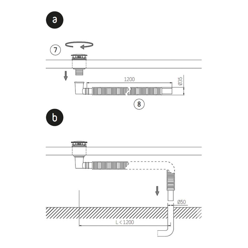 Baðkar frístandandi Camargue Ransvik 160x70 cm svart