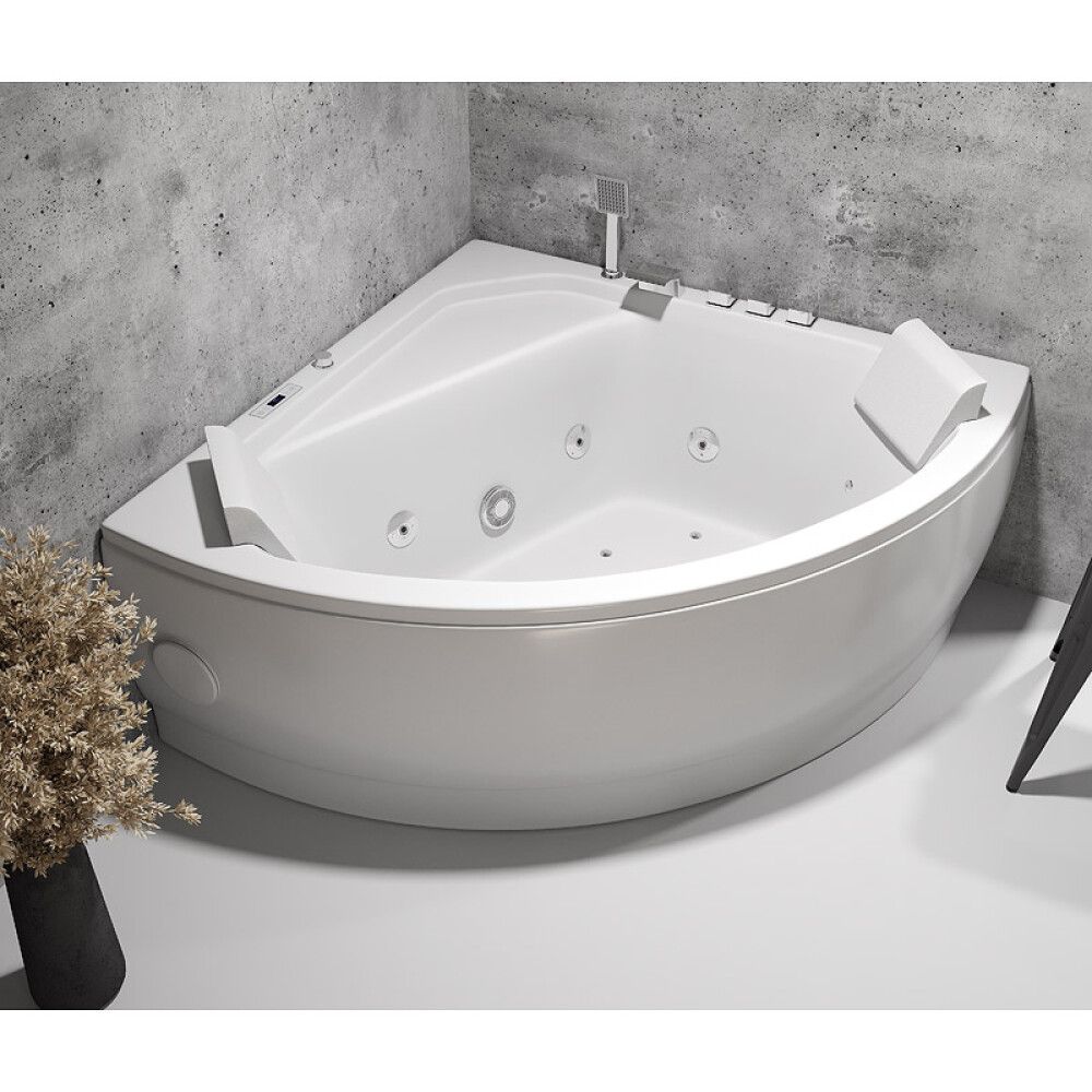 Nuddbaðkar Uppland 130x130x58 cm Camargue