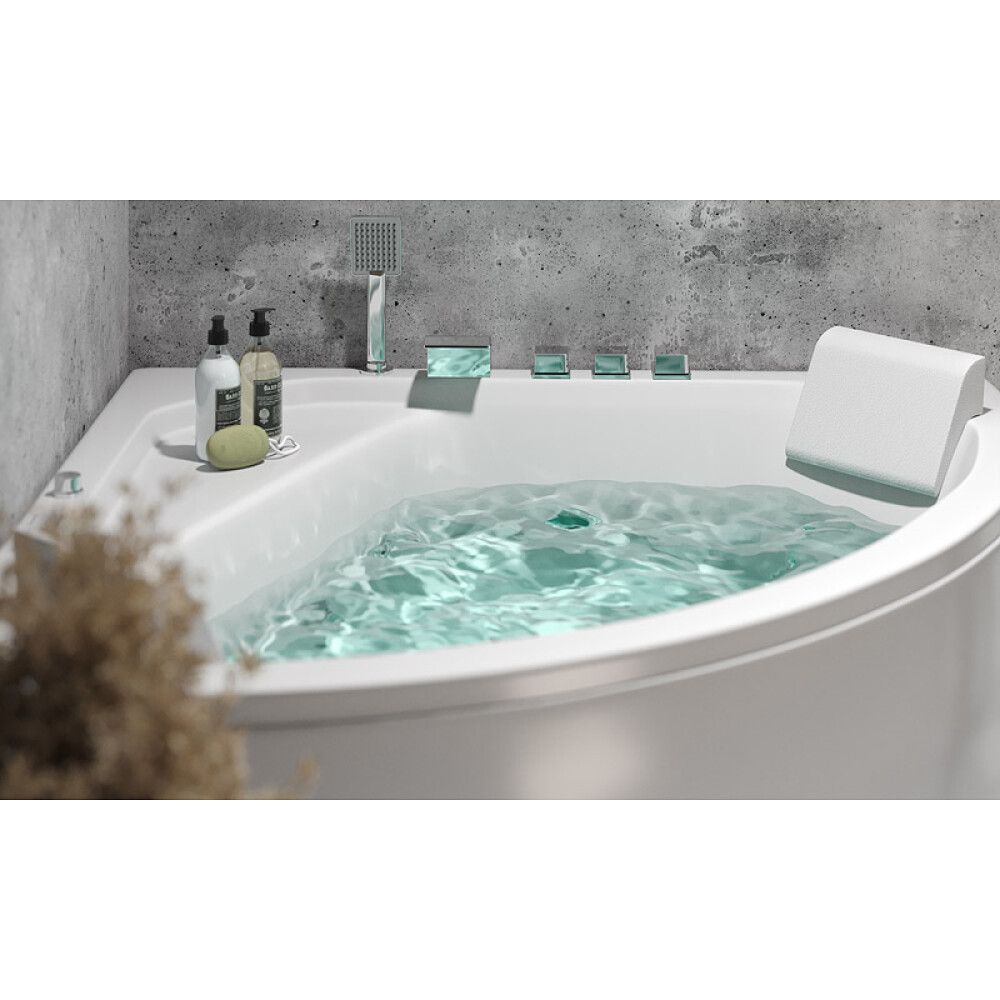 Nuddbaðkar Uppland 130x130x58 cm Camargue