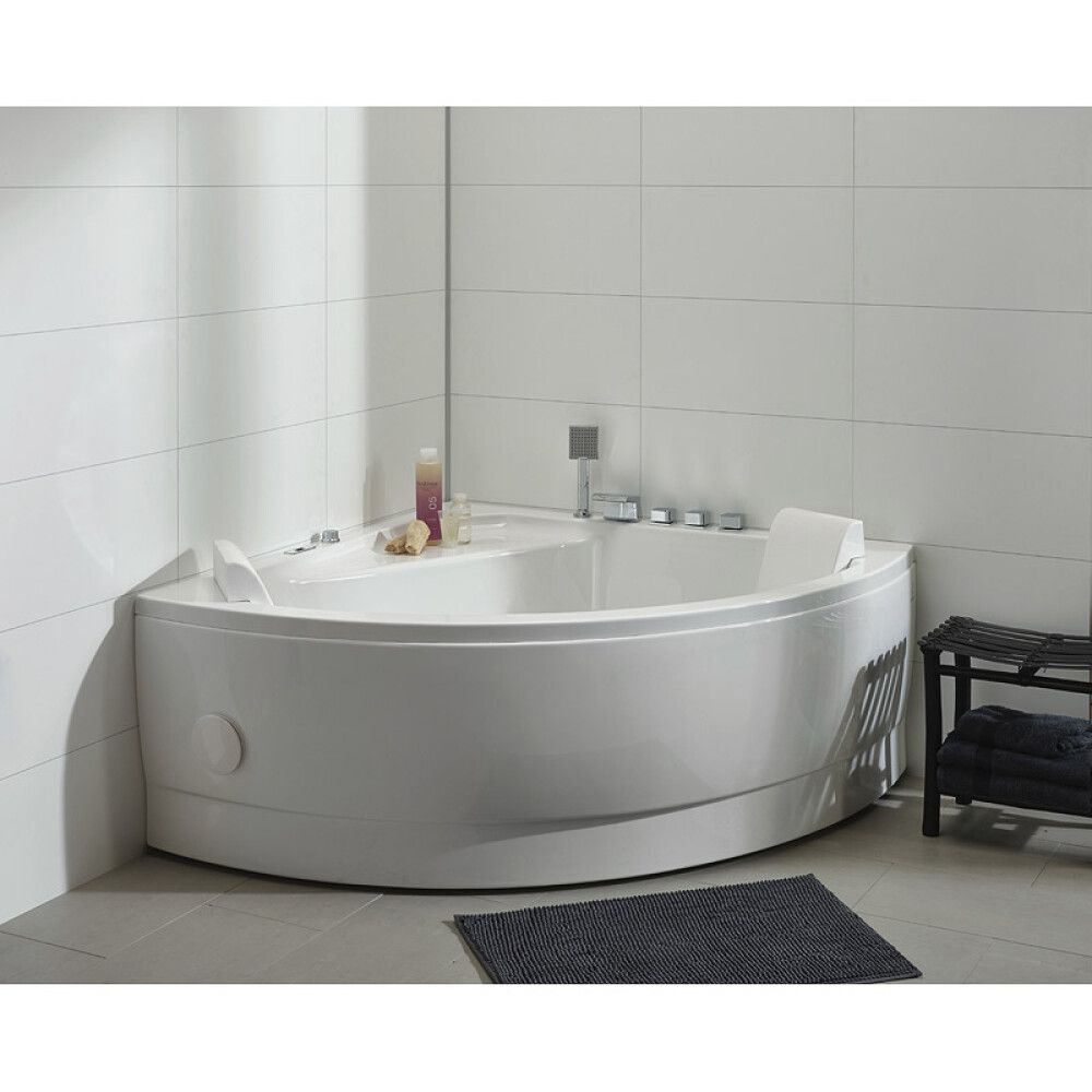 Nuddbaðkar Uppland 140x140x58 cm Skärgård